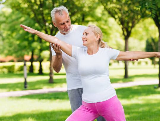 Gymnastics for the prevention of osteochondosis